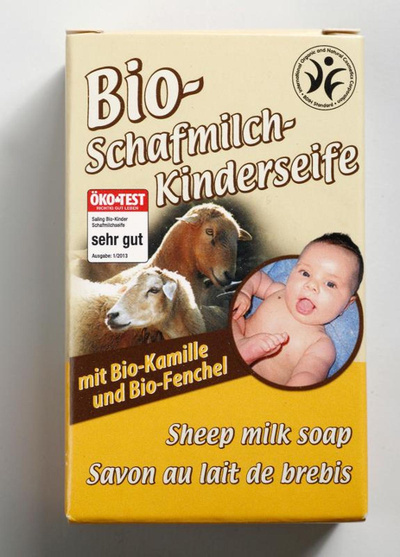 Produktfoto zu Kinderschafmilchseife