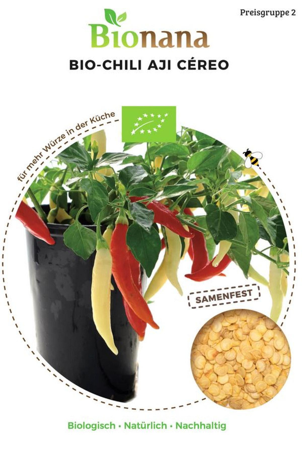 Produktfoto zu Saatgut Chili Aji Céreo