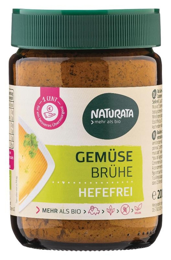 Produktfoto zu Gemüsebrühe hefefrei