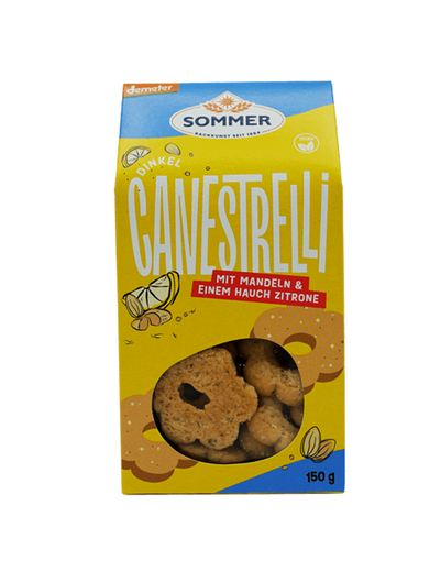 Produktfoto zu Kekse Canestrelli Mandeln und Zitrone