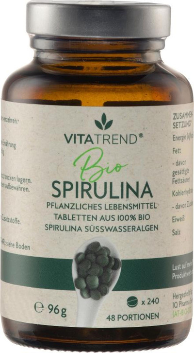 Produktfoto zu Spirulina Tabletten