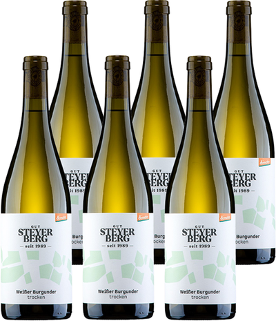 Produktfoto zu Weißer Burgunder trocken 6 x 0,75 Liter