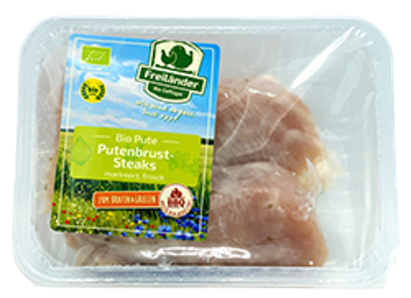 Produktfoto zu Putenbruststeaks Joghurt-Knoblauch