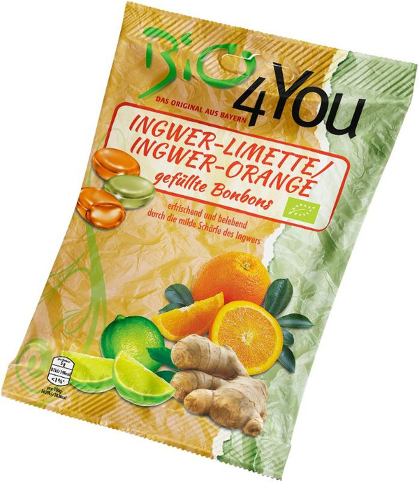 Produktfoto zu Ingwer-Limette Bonbons