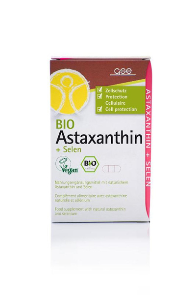 Produktfoto zu Astaxanthin + Selen Kapseln