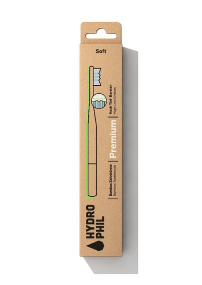 Produktfoto zu Bambuszahnbürste Premium Soft