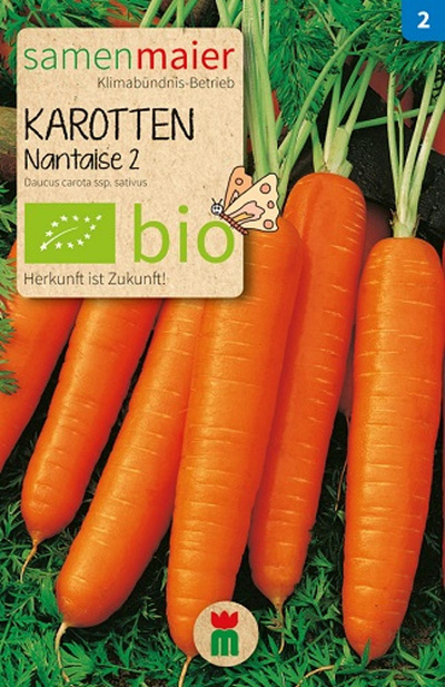 Produktfoto zu Saatgut Karotten Nantaise 2