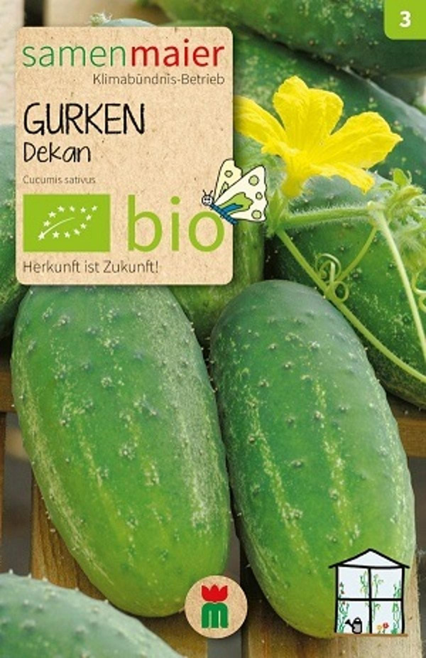 Produktfoto zu Saatgut Gurken Dekan