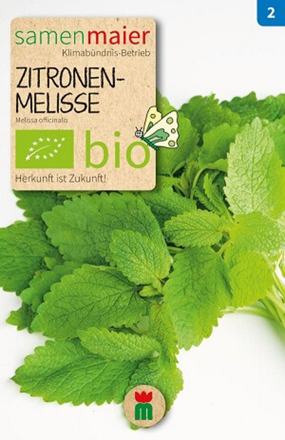 Produktfoto zu Saatgut Zitronenmelisse
