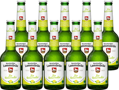 Produktfoto zu Lammsbräu Radler klein 10 x 0,33 l