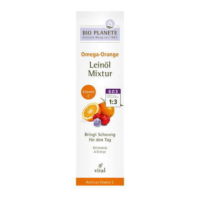 Produktfoto zu Leinöl-Mixtur Omega Orange