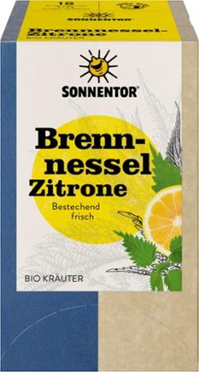 Produktfoto zu Brennnessel Zitrone Tee