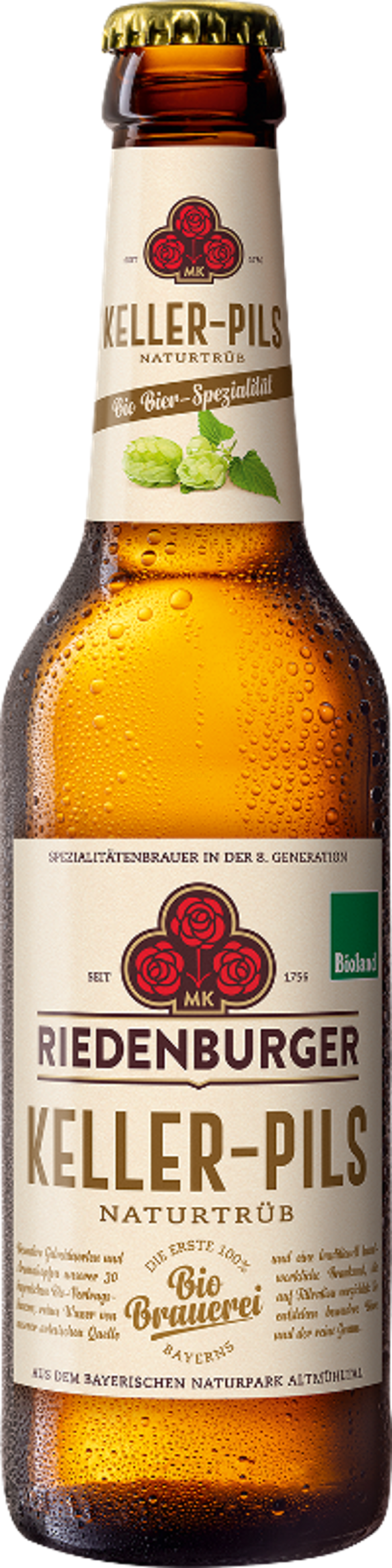 Produktfoto zu Keller-Pils 0,33 l