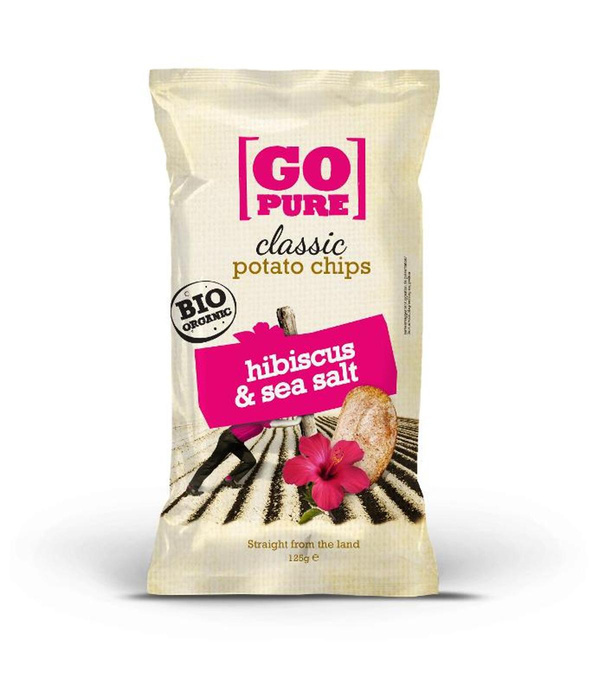 Produktfoto zu Kartoffelchips mit Hibiskus