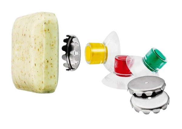 Produktfoto zu Savont Seifenhalter 3er Pack farbig