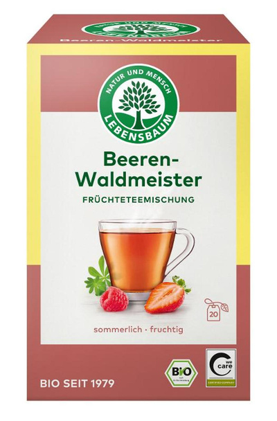 Produktfoto zu Beeren & Waldmeister Früchtetee