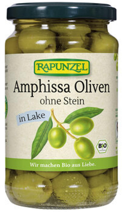 Produktfoto zu Oliven Amphissa grün