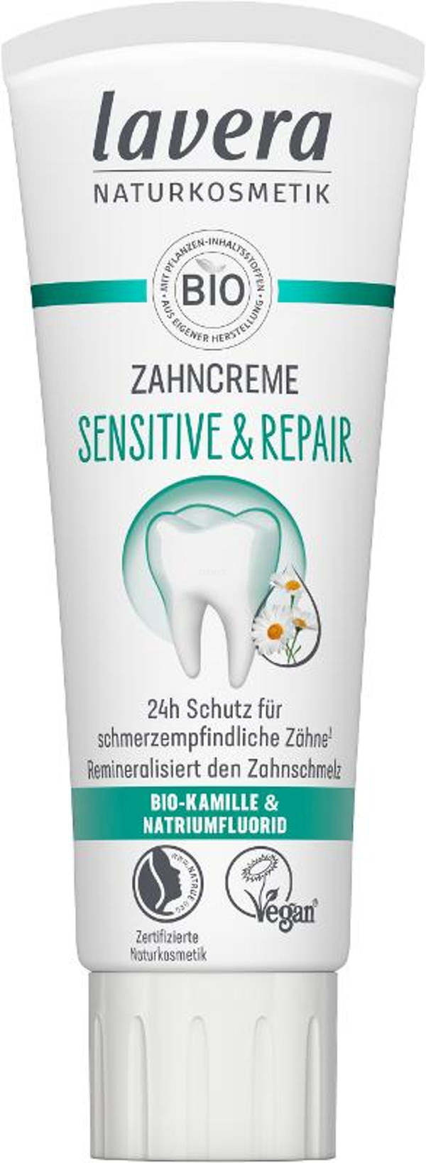 Produktfoto zu Zahncreme Sensitive und Repair