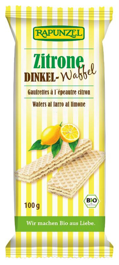 Produktfoto zu Vollkornwaffeln Zitrone