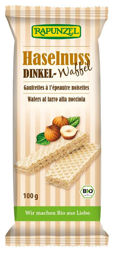 Produktfoto zu Vollkornwaffeln Haselnuss