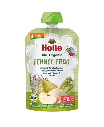 Produktfoto zu Fruchtpüree Fennel Frog