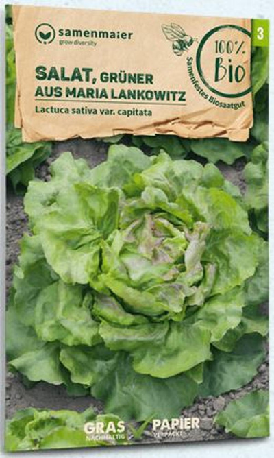 Produktfoto zu Saatgut Salat Grüner aus Maria Lankowitz