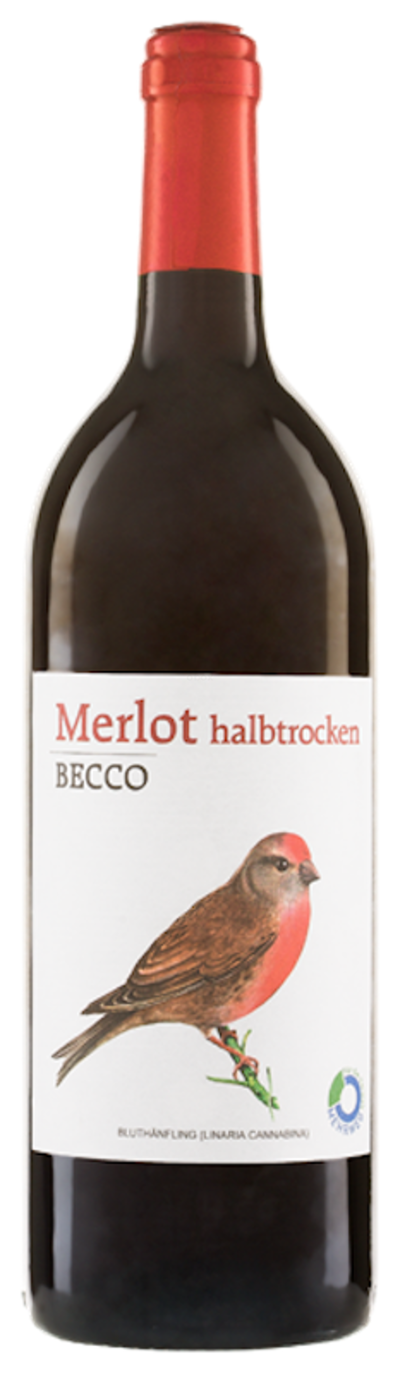 Produktfoto zu Merlot halbtrocken rot