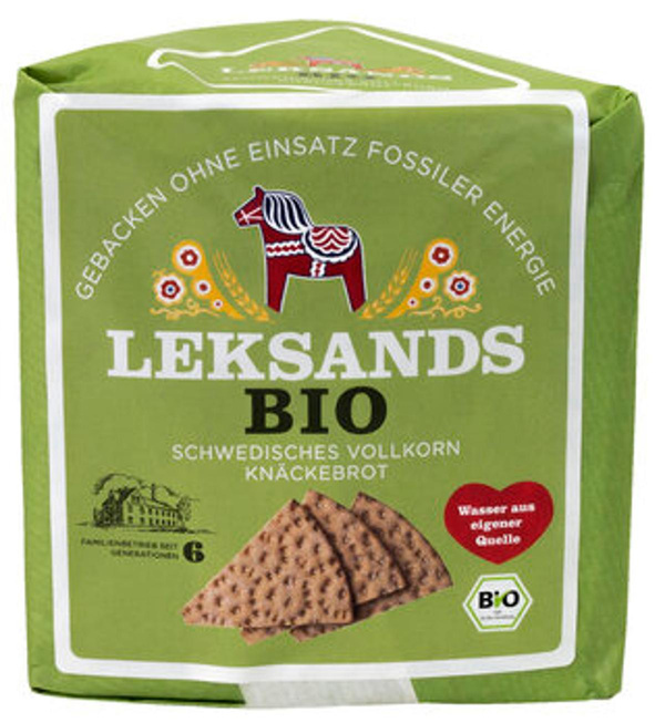 Produktfoto zu Schwedisches Vollkorn-Knäckebrot