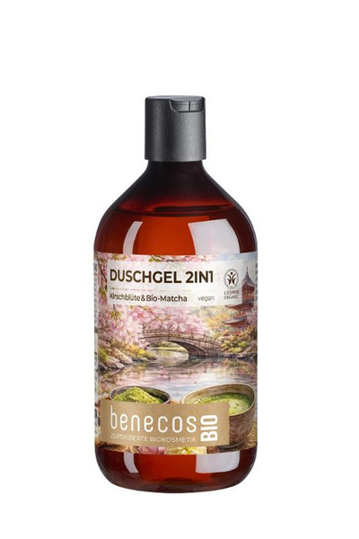 Produktfoto zu Duschgel 2in1 Kirschblüte & Matcha