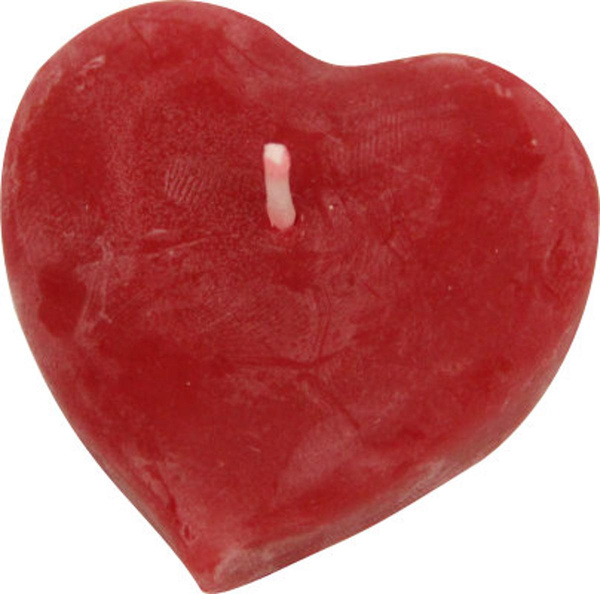 Produktfoto zu Motivkerze kleines Herz