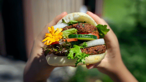 Rezeptbild für Kidneybohnen-Burger