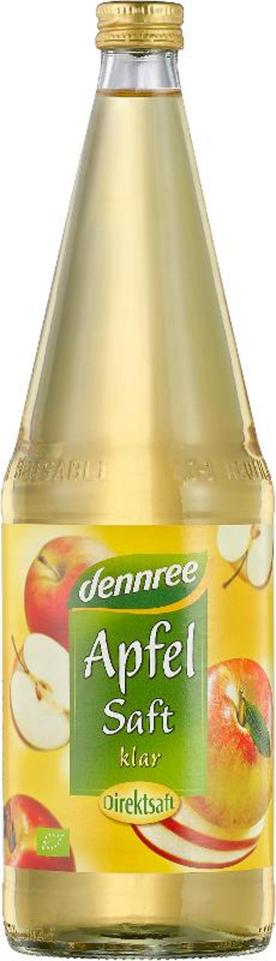 Produktfoto zu Apfelsaft klar 1 l