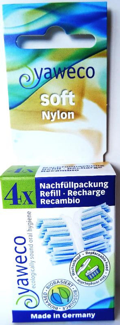 Produktfoto zu Zahnbürsten Wechselköpfe Soft Nylon