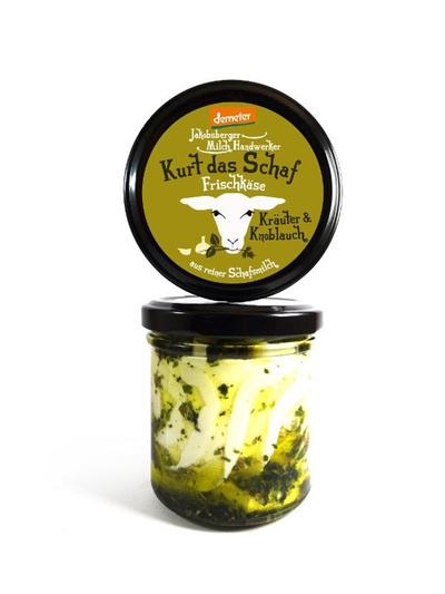 Produktfoto zu Frischkäse Kurt das Schaf