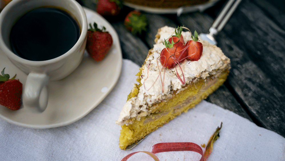 Rezeptbild für Rhabarberkuchen