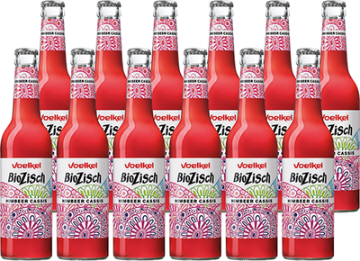 Produktfoto zu BioZisch Himbeer-Cassis Kasten