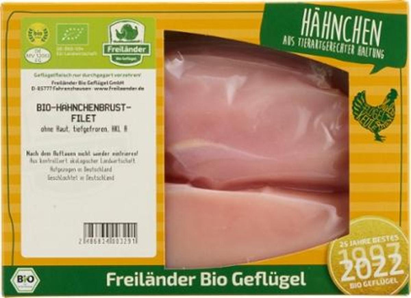 Produktfoto zu Hähnchenbrustfilet ❄️