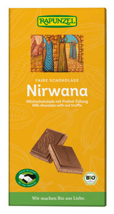 Produktfoto zu Schokolade Nirwana mit Trüffel