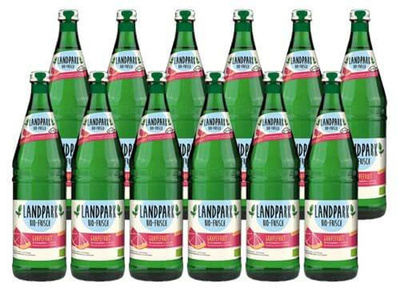 Produktfoto zu Bio-Quelle Grapefruit 12 x 0,75 l