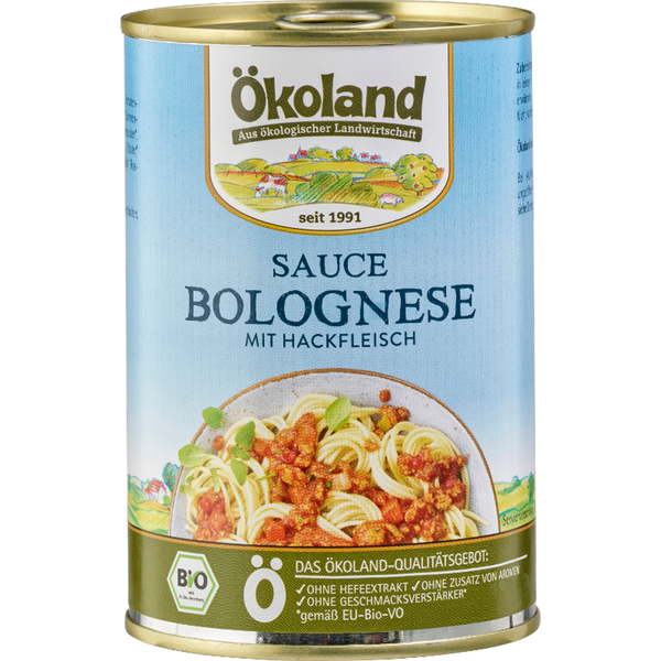 Produktfoto zu Sauce Bolognese mit Hackfleisch
