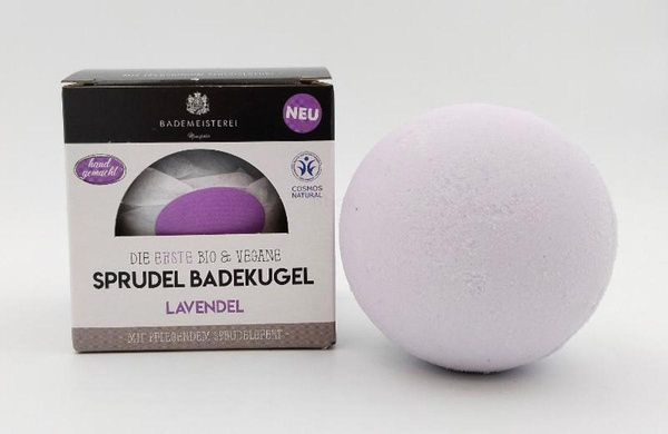 Produktfoto zu Sprudel Badekugel Lavendel