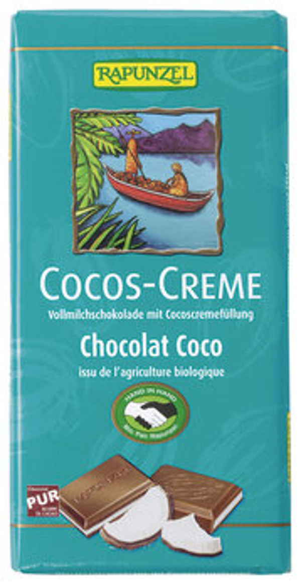 Produktfoto zu Schokolade Cocos-Creme