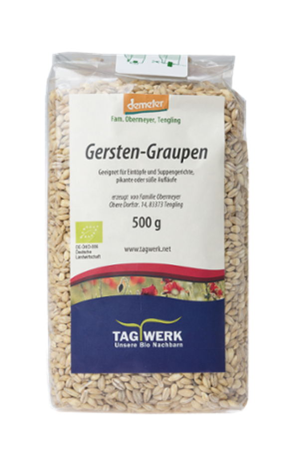 Produktfoto zu Gerstengraupen