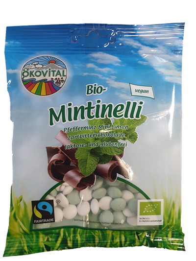 Produktfoto zu Mintinelli Schokolinsen