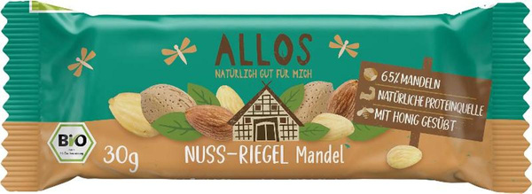 Produktfoto zu Nussriegel Mandel