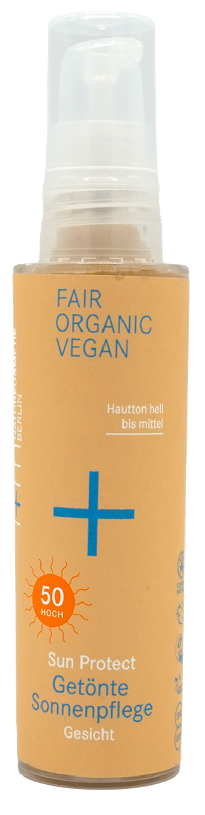 Produktfoto zu getönte Sonnenpflege für das Gesicht LSF 50