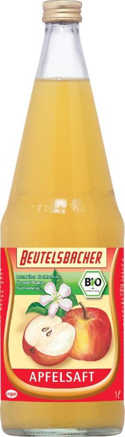 Produktfoto zu Apfelsaft naturtrüb