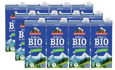 Produktfoto zu H-Alpenmilch 3,5 % lactosefrei 12er-Karton