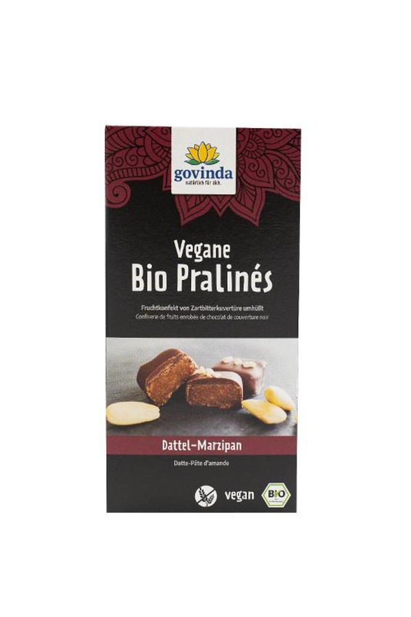 Produktfoto zu Pralines Dattel Marzipan