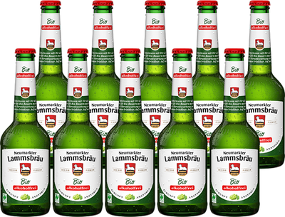 Produktfoto zu Lammsbräu Hell alkoholfrei Kasten